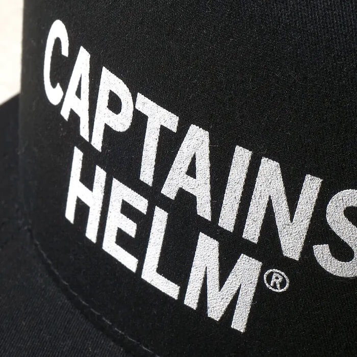 [新品] CAPTAINS HELM 2TONE LOGO MESH CAP 黒 MENS HAT & CAP – CAPTAINS HELM